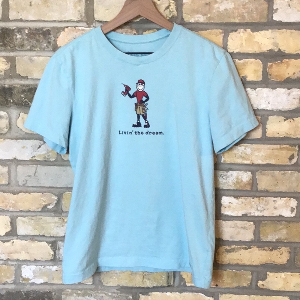 Life is Good mens T